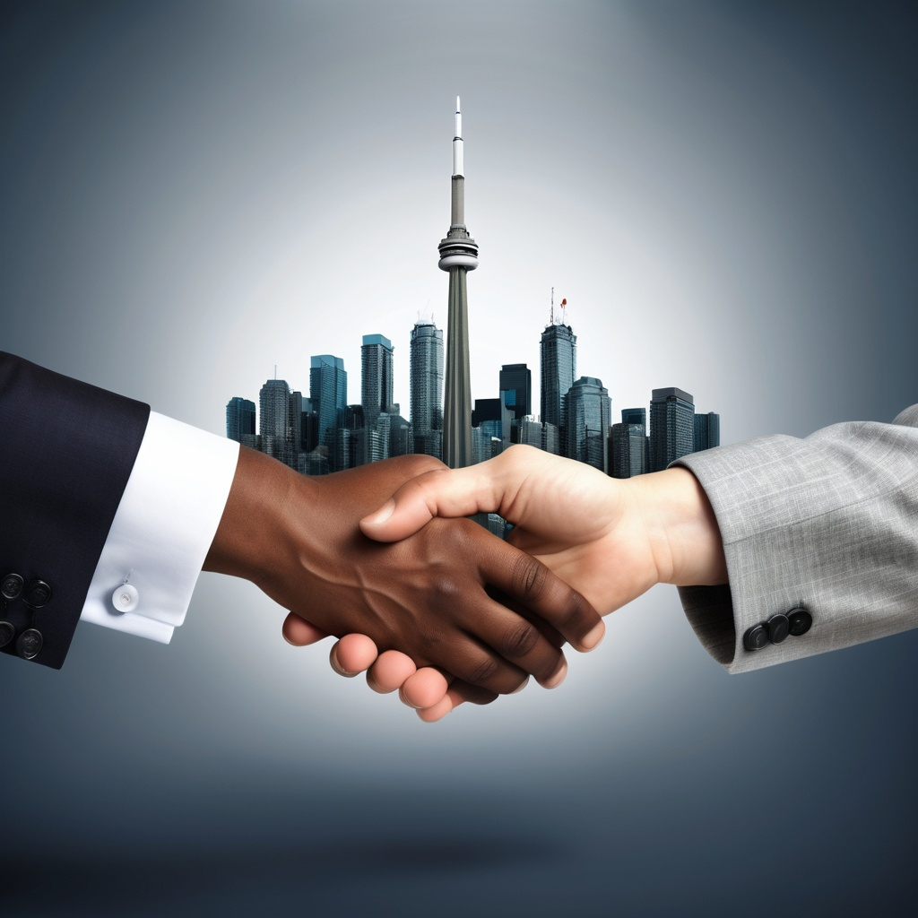 Toronto handshake